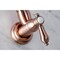 Kingston Brass KS310BALAC Heirloom Wall Mount Pot Filler Kitchen Faucet, Copper KS310BALAC - alternate 6